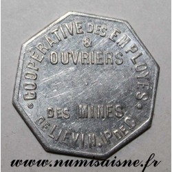 FRANCE - 62 - LIEVIN - BOULANGERIE - 1922 - COOPÉRATIVE DES MINES - FRAPPE MONNAIE