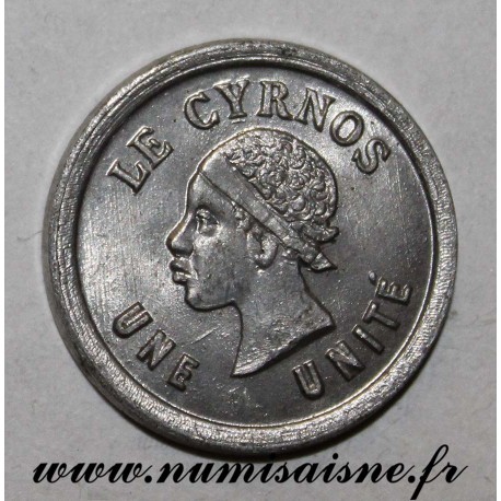 FRANCE - County 75 - PARIS - ONE UNIT - LE CYRNOS - 25 Bvd St Martin - COIN STRIKE