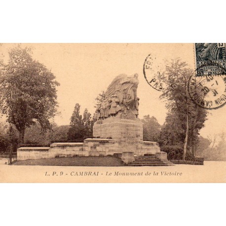 County 59400 - LE NORD - CAMBRAI -   THE MONUMENT OF VICTORY