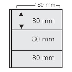 10 BLÄTTER FÜR BANKNOTEN FÜR RINGBINDER LOUIS / ARTLINE