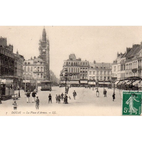 County 59500 - DOUAI - THE PLACE OF ARMS