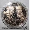 FRANCE - MÉDAILLE - SECONDE GUERRE MONDIALE 1939-1945 - BATAILLE DE BIR-HAKEIM - ROMMEL ET KOENIG