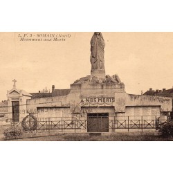 59490 - LE NORD - SOMAIN - MONUMENT AUX MORTS