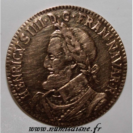 HENRI IV - GOLD TOKEN - LOUIS XVIII PERIOD - NOT ALLOCATED