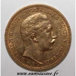 DEUTSCHLAND - PREUSSEN - KM 516 - 20 MARK 1889 A - Berlin - WILHELM II - GOLD