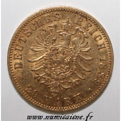 DEUTSCHLAND - PREUSSEN - KM 516 - 20 MARK 1889 A - Berlin - WILHELM II - GOLD