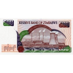 ZIMBABWE - PICK 11 b - 500 DOLLARS - 2004