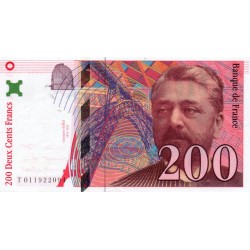 FRANKREICH - 200 FRANCS EIFFEL 1996 - TYPE 1995 - PICK 159