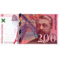 FAY 75/02 T - 200 FRANCS EIFFEL 1996 -TYPE 1995 - PICK 159