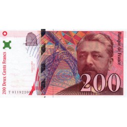 FRANKREICH - 200 FRANCS EIFFEL 1996 - TYPE 1995 - PICK 159