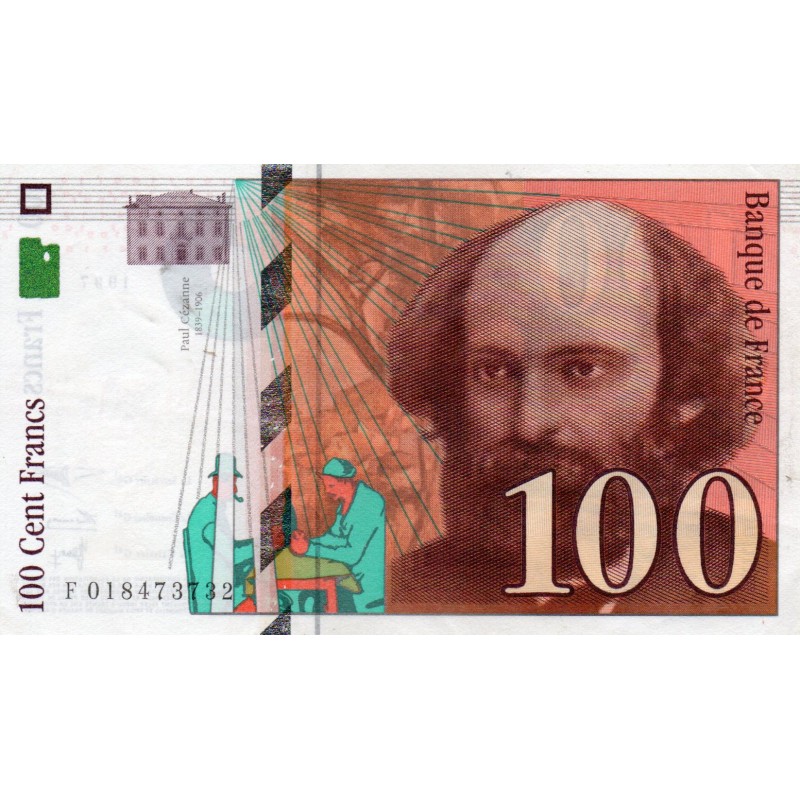 FAY 74/01 F - 100 FRANCS CEZANNE - 1997