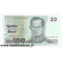 THAILAND - PICK 109 - 20 BAHT - undated (2003)