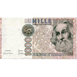 ITALIEN - PICK 109 a - 1 000 LIRE - 06/01/1982