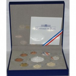 FRANCE - COFFRET  BELLE EPREUVE EURO 2011 - 9 PIECES ( 13.88 euros )