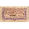 31 - TOULOUSE - HANDELSKAMMER - 50 CENTIMES - 08/03/1922