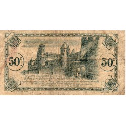 11 - CARCASSONNE - HANDELSKAMMER - 50 CENTIMES - 22/03/1922