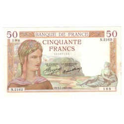 FAY 17/12 - 50 FRANCS CERES...