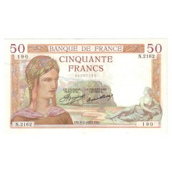 FAY 17/12 - 50 FRANCS CERES...