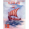 NORVEGE - COFFRET EURO PROTOTYPE - 8 PIÈCES - ESSAI  - 2004