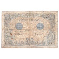 FAY 10/02 - 20 FRANCS BLEU...