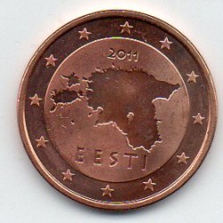 ESTLAND - KM 63 - 5 CENT 2011