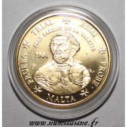 MALTA - 20 CENT EURO 2004 - JEAN PARISOT DE LA VALETTE - PROTOTYP