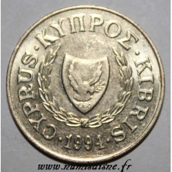 CYPRUS - KM 62 - 20 CENTS 1994 - ZENON DE CITIUM