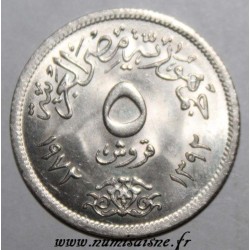 ÄGYPTEN - M A 427 - 5 PIASTRES 1972 (AH 1392)