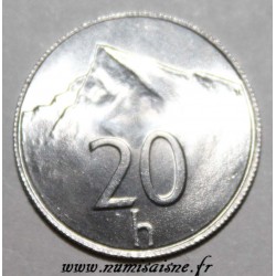 SLOVAKIA - KM 18 - 20 HALIEROV 2001