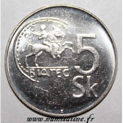 SLOVAKIA - KM 14 - 5 KORUNA 1995