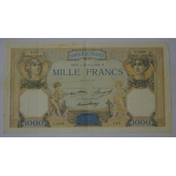 FAY 37/08 - 1000 FRANCS...