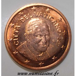 VATICAN - KM 377 - 5 CENTS 2011 - BENEDICT XVI