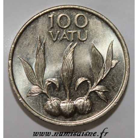 VANUATU - KM 9 - 100 VATU 1995 - Kokosnuss