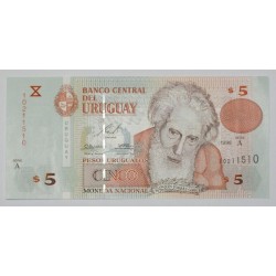 URUGUAY - PICK 80 - 5 PESOS URUGUAYOS - 1998 - NEW