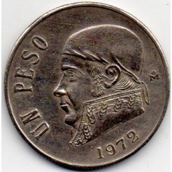 MEXICO -   KM 459 - 1 PESO 1972 - José María Morelos y Pavón 1765 - 1815