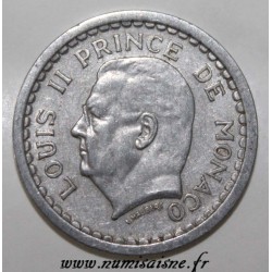 MONACO - KM 120 - 1 FRANC 1943 - UNDATIERT - LOUIS II