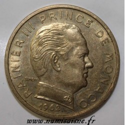 MONACO - KM 144 - 50 CENTIMES 1962 - RAINIER III