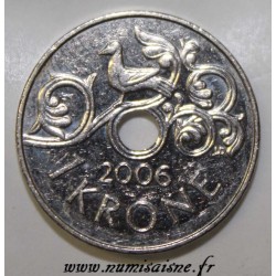 NORWAY - KM 462 - 1 KRONE 2006 - HARALD V