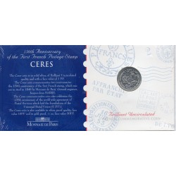 1 FRANC 1999 TYPE CERES - 150ème ANNIVERSAIRE DU TIMBRE POSTE FRANCAIS