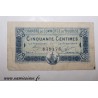 31 - TOULOUSE - 50 CENTIMES 1920 - 13.10 - CHAMBRE DE COMMERCE - DV