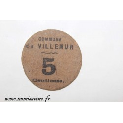 County 31 - VILLEMUR - 5 CENTIMES