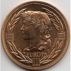 FRANKREICH - MEDAILLE - EUROPA - ECU 1986