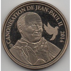 VATIKAN - MEDAILLE - HEILIGSPRECHUNG VON 2014 : JOHANNES PAUL II.