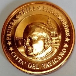 VATICAN - 2 EURO CENT 2004 - JOHN PAUL II - PROTOTYPE