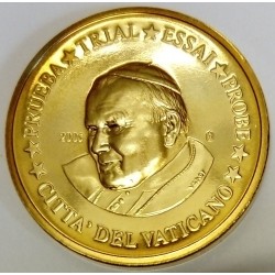 VATICAN - 20 EURO CENT 2005 - JOHN PAUL II - PROTOTYPE