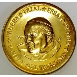 VATICAN - 10 EURO CENT 2005 - JEAN PAUL II - PROTOTYPE