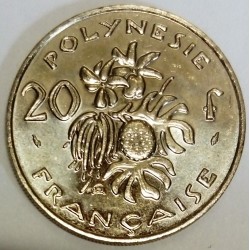 POLYNESIE FRANCAISE - KM 9 - 20 FRANCS 1993