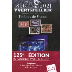 TIMBRES DE FRANCE (BRIEFMARKEN VON FRANKREICH) 1896-2021 - YVERT & TELLIER