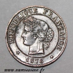 FRANCE - KM 826 - 1 CENTIME 1878 A - Paris - TYPE CÉRÈS