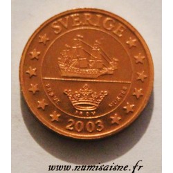 SCHWEDEN - X Pn1 - 1 CENT 2003 - PROBEMÜNZE